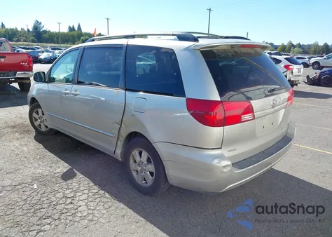 2004 Toyota Sienna Le из США, поврежденный, VIN 5TDZA23C24S181563